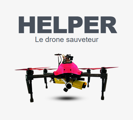 helper le drone sauveteur